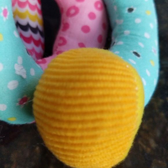 Infantino Spiral Activity Toy Pink Bird Butterfly Baby Rattle - Picture 9 of 15